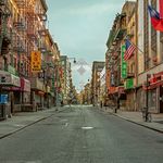 A photo of Chinatown.  Taken on April 14, 2020 at 9:33:14 AM